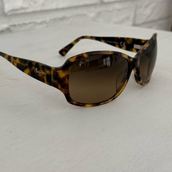 MAUI JIM MJ-295 NALANI 10L HAVANA POLARIZED 100% AUTHENTIC FRAMES SUNGLASSES - Picture 4 of 7